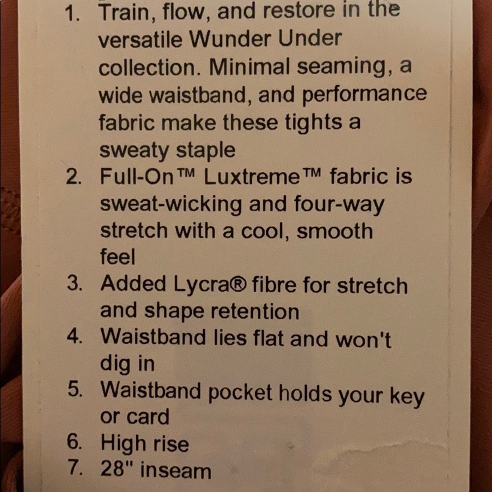 Lululemon Tight - Picture 3 of 3
